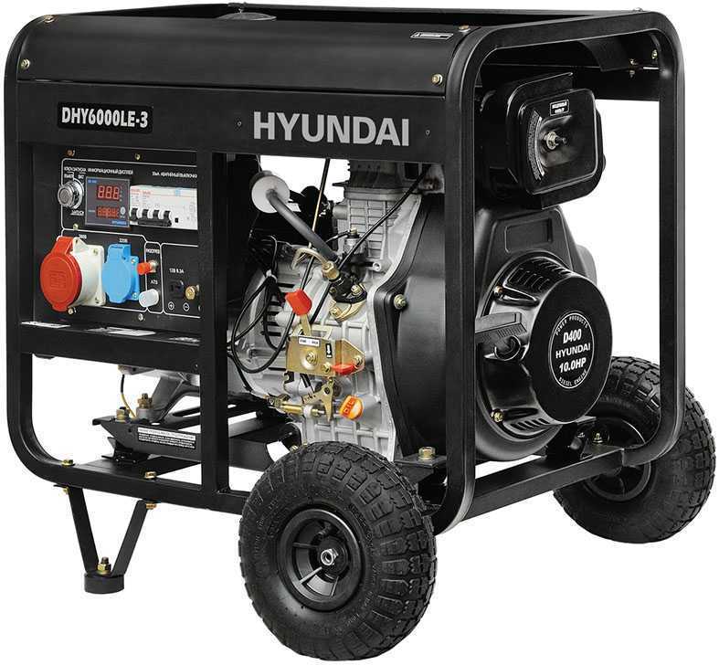 Hyundai DHY 6000LE-3 Дизельные генераторы фото, изображение