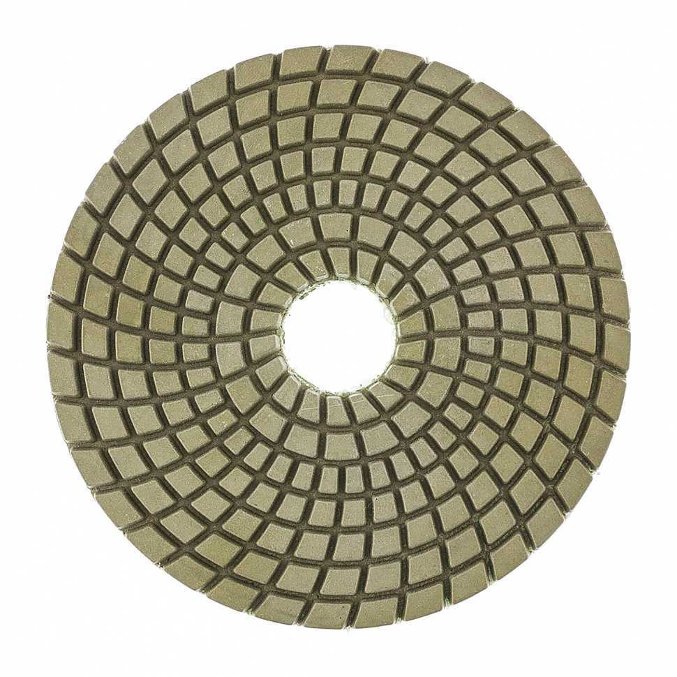 Алмазный гибкий шлифовальный круг ,100 мм, P50, мокрое шлифование, 5 шт. Matrix Круги шлифовальные гибкие фото, изображение