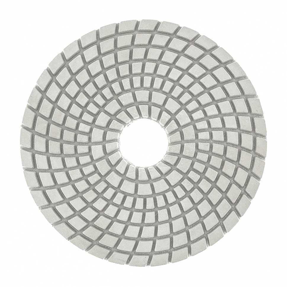 Алмазный гибкий шлифовальный круг, 100 мм, P100, мокрое шлифование, 5 шт. Matrix Круги шлифовальные гибкие фото, изображение