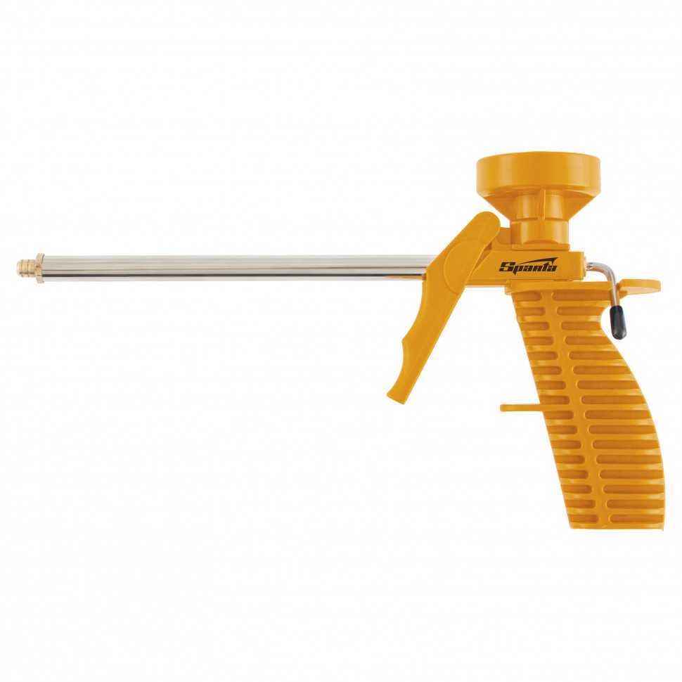 Пистолет для монтажной пены, пластмассовый корпус Sparta Пистолеты для пены и герметика фото, изображение