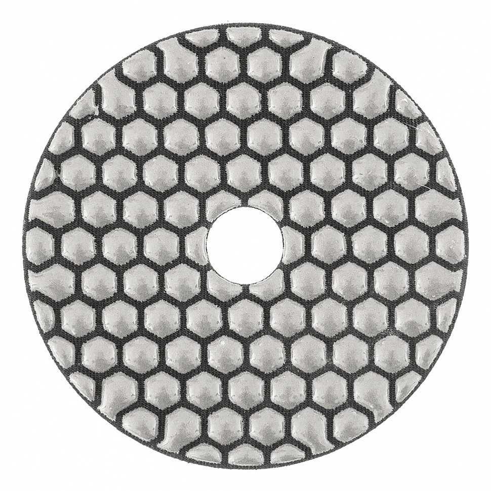 Алмазный гибкий шлифовальный круг, 100 мм, P100, сухое шлифование, 5 шт. Matrix Круги шлифовальные гибкие фото, изображение