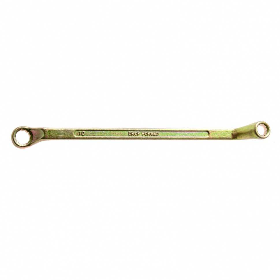 Ключ накидной, 8 х 10 мм, желтый цинк Сибртех Ключи накидные фото, изображение